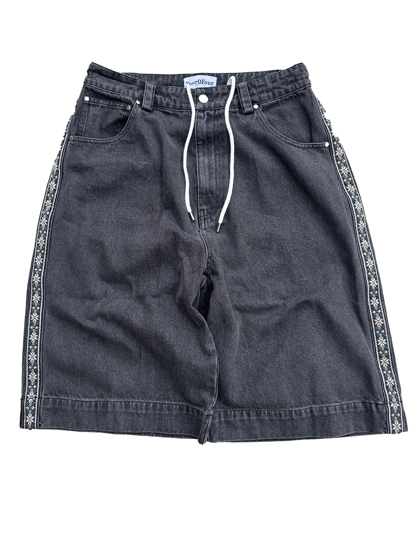 Blue Aztek Jorts