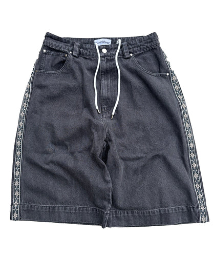 Blue Aztek Jorts