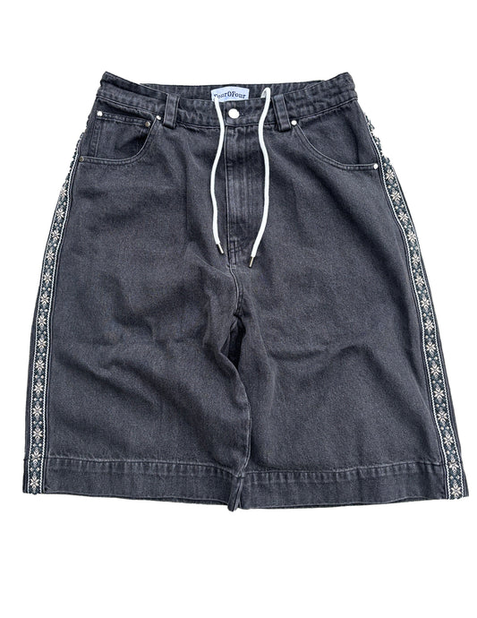 Blue Aztek Jorts