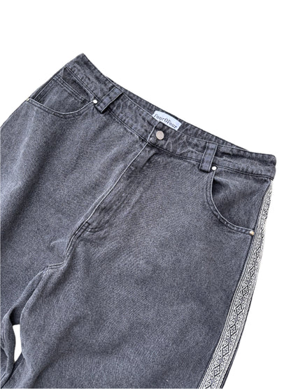 White Aztek Pants