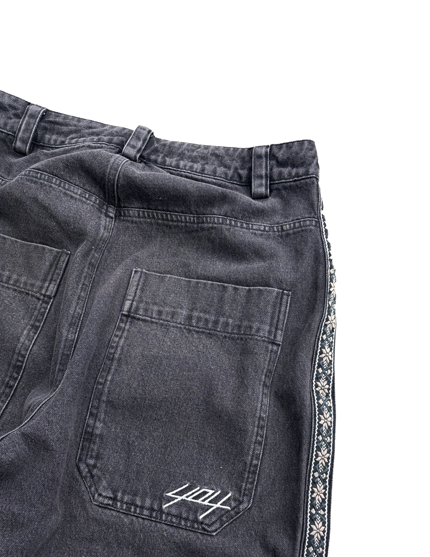 Blue Aztek Jorts