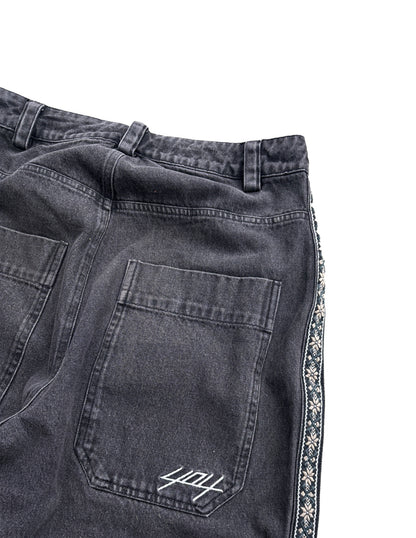 Blue Aztek Jorts