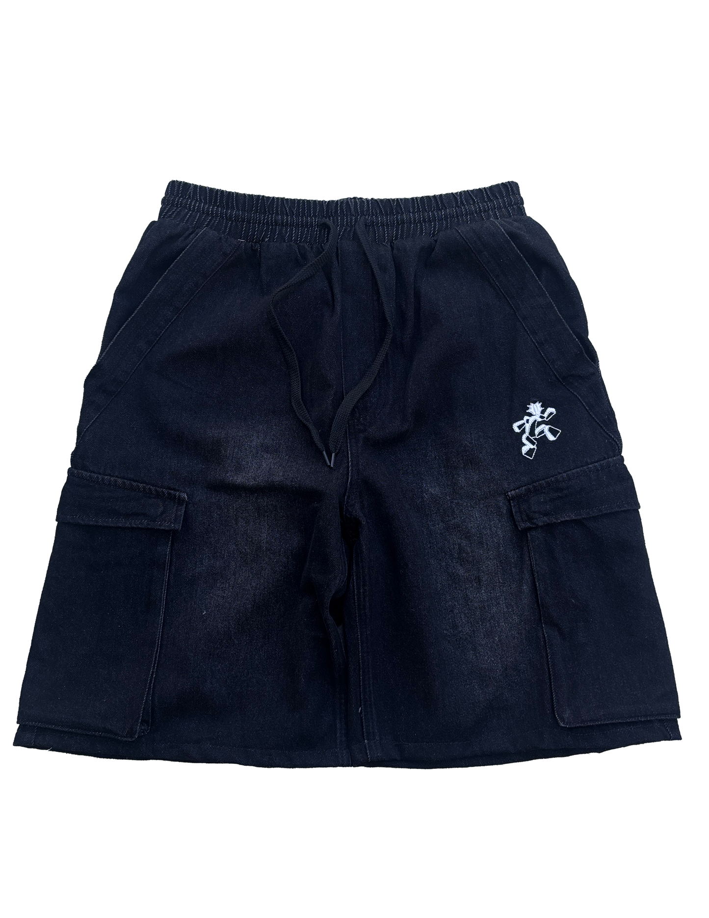 Drawstring Cargo Jorts