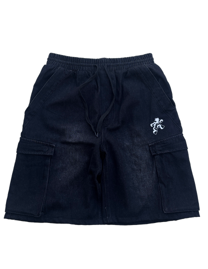 Drawstring Cargo Jorts