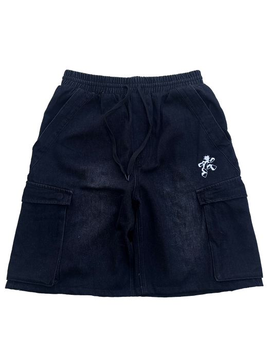 Drawstring Cargo Jorts