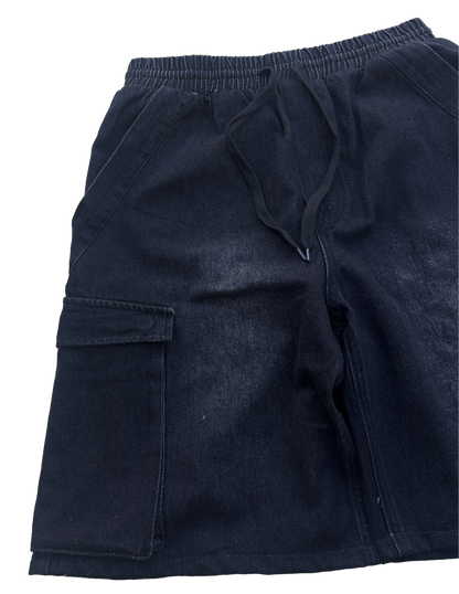 Drawstring Cargo Jorts